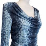 Michael Kors MICHAEL PM Animal Print Top Blouse Photo 2