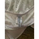 Rampage  White Adjustable Straps Lace Turquoise Babydoll Lingerie Size Medium Photo 4