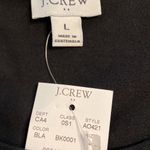 J.Crew  100% cotton dress size L black color brand new with tags Photo 11