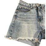 Indigo Rein Women's Jean Shorts Soft Blue Denim Jeans Size 3 Inseam Waist 25 Photo 1
