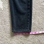 American Eagle Black High Waisted Mom Jeans Size 8 Long Photo 6