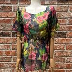 Coco + Carmen  one size fits all floral swimsuit cover up / Excellent condition Photo 5