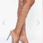 Akira  AZALEA WANG NIGHTS IN MIAMI STILETTO SANDAL IN GREY Photo 8