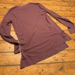 Athleta  Size XS Antique Burgundy Organic Daily Top‎ Long Sleeve Photo 3