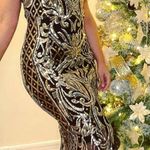 New! Silver/Gold/blk shimmer Maxi Mermaid dress
Small Black Photo 2