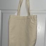 Handcrafted Stylish off white Tote Bag with Fun Patches Purple Photo 2