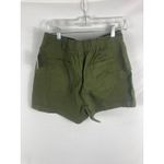 Old Navy NWT  High Rise OG Chino Shorts Size Medium - Green Photo 4