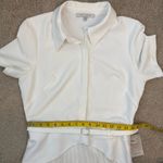 Julia Jordan  Mixed Media Pleated Skirt Midi Dress Ivory 10 Photo 7