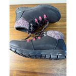 Skechers  Women's Black Knit Cuff Lace Up Hiking Boots Size 9.5 Photo 2