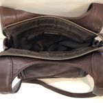 Fossil  1954 Classic #75082 Brown Pebbled Leather Crossbody Messenger Purse Bag Photo 9