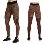 Nike  Pro Hyperwarm Tights Burgundy Crush/Black size Small Photo 1