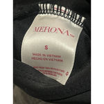 Merona Swim Dress One Piece Suit Womens S Black Tie Neck Brief Bottoms Padded Photo 7