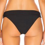 l*space NWOT L* Classic Black Ribbed Veronica Bikini Bottom Photo 1