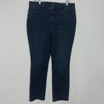 NYDJ  Sheri‎ Slim Jean In Quentin Dark Wash Size 14 Photo 1