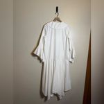 KHAITE  Tova Asymmetric‎ Pleated Cotton Dress Photo 5