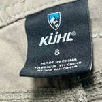 Kuhl KÜHL Splash Stretch Hiking Shorts‎ Women's 8 Taupe Zip Pocket UberKÜHL 7" Inseam Photo 3