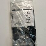 Hue  Knee Hi Socks Comfort Top Soft Nylon Opaque Black Size 1 Photo 1
