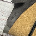 Birkenstock Papillio Fanny Suede Leather Wedge Charcoal Size 40 US 9 Photo 10