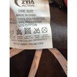 Zyia  Active Sherpa Baseball Cap Hat Fuzzy OSFA Teddy Suede Adjustable Camel Photo 2