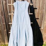 Indigo Rein NEW Light Wash Blue Denim Maxi Dress Size Medium Photo 1