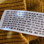 Disney Womens Mustard Yellow Donald Duck Cable Knit Sweater Medium Photo 4