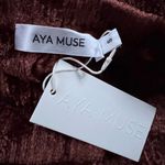 NWT Aya Muse Chenille Cyro Pant in Rust Size S Brown Photo 13