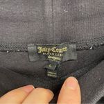 Juicy Couture Black Velour Skinny Leggings Womens L Y2K Velvet Pants Casual Photo 3