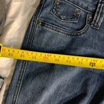 Frankie B Vintage Y2K 2 tone Jeans. Size 27 Studded. Very Rare Straight Blue Photo 3