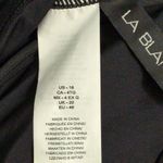 La Blanca Black Island Goddess Underwire Twist Front Bra Top Size 16 NWT Photo 5