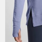 Athleta NWOT  Coaster Luxe Sweatshirt Relaxed Fit Lavender Purple Photo 2