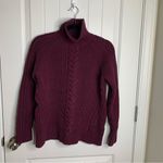 Lululemon  bring the cozy chunky cable knit‎ turtleneck sweater size 6 Photo 3