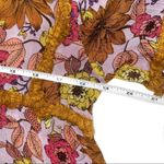 Raga Anthropologie Floral Long Sleeve V-Neck Blouse SMALL Photo 5