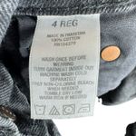 Aeropostale  90s Baggy Black 100% Cotton High Rise Distressed Button Fly Jeans 4 Photo 6