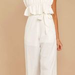 Red Dress Boutique White Jumpsuit Photo 0