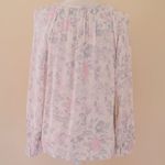 Lucky Brand  floral blouse size small Photo 5