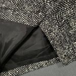 Rickie Freeman Teri Jon Womens 10 Black White Print Silk Wool Pencil Skirt Photo 8