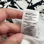 Cynthia Rowley Black & White Pattern Linen Sleeveless Dress Photo 7