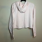 Selena Lane 7 Small Oversized Light Pink Cropped Hoodie Photo 3