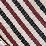 Beacon brand red white and navy blue or black striped comfy shoes Size 10 Photo 6