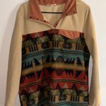 Fsl Apparel Aztec Fleece Pullover Size L Photo 0