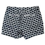 Banana Republic  Milly Black & White Overall Elephant Print Cotton Shorts Photo 4