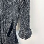 Madewell Cardigan Black Memento Fringe Size Small Photo 7