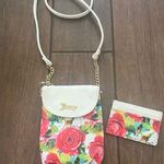 Juicy Couture Cell Phone Cross Body Floral Bag with Card Wallet Photo 0