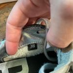 P448  Thea Fujy Black & Silver You Can Surf Later Sneaker - Sz 38 (US 7.5-8) 🧡🎀 Photo 11