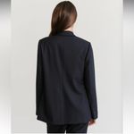 Jenni Kayne  NEW Women’s Brentwood Blazer‎ Navy Blue Wool Blend Size 10 Photo 2