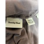 Aritzia Sunday Best Purple Rib Knit Turtleneck Long Sleeve Crop Sweater Top XS Photo 3