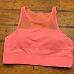 Zyia  Active Women's Mesh  All Star Bra Neon Bright‎ Pink Coral Medium Photo 0