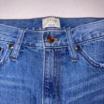 J.Crew Denim Blue Jean Raw Hem Cotton Button Zip Front Womens 27 Photo 3