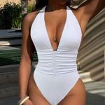 SheIn White Swim Photo 0