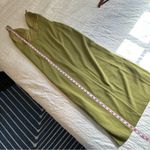 Love, Bonito Layton Padded Plunge Midi Dress NWT Avocado Green NEW Medium Photo 5